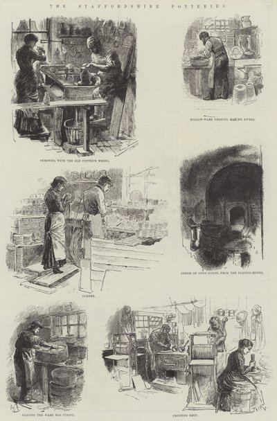 Las Cerámicas de Staffordshire de Harry Furniss